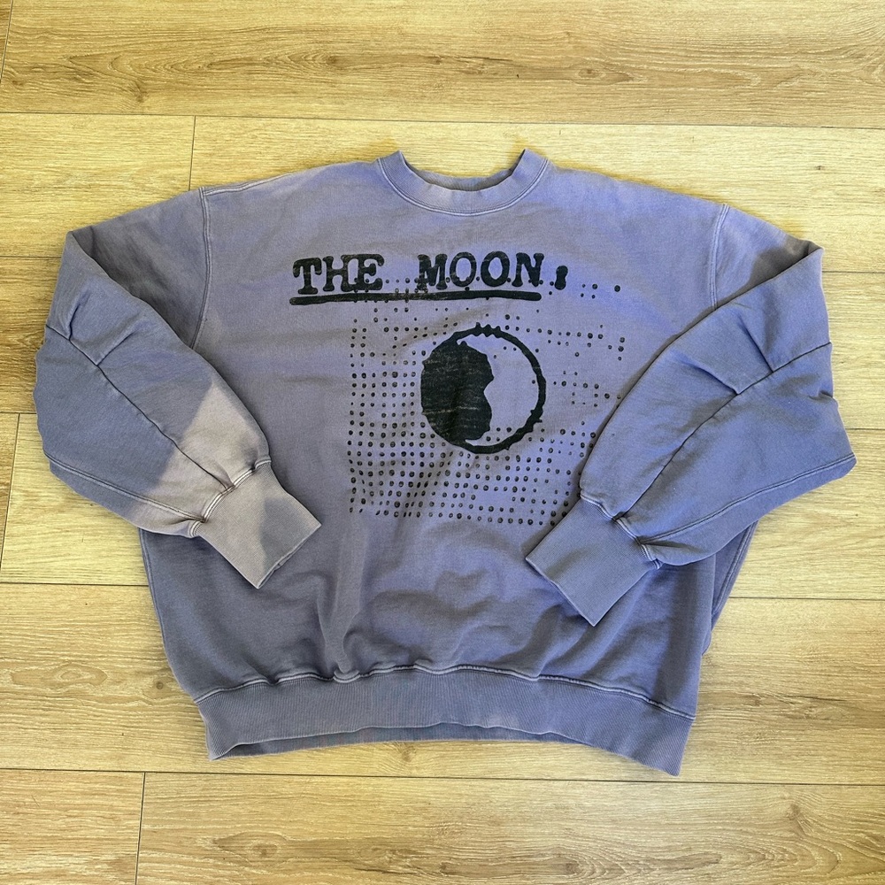 Cactus Plant Flea Market x Human Made Pullover Crewneck Sun Moon Sweatshirt